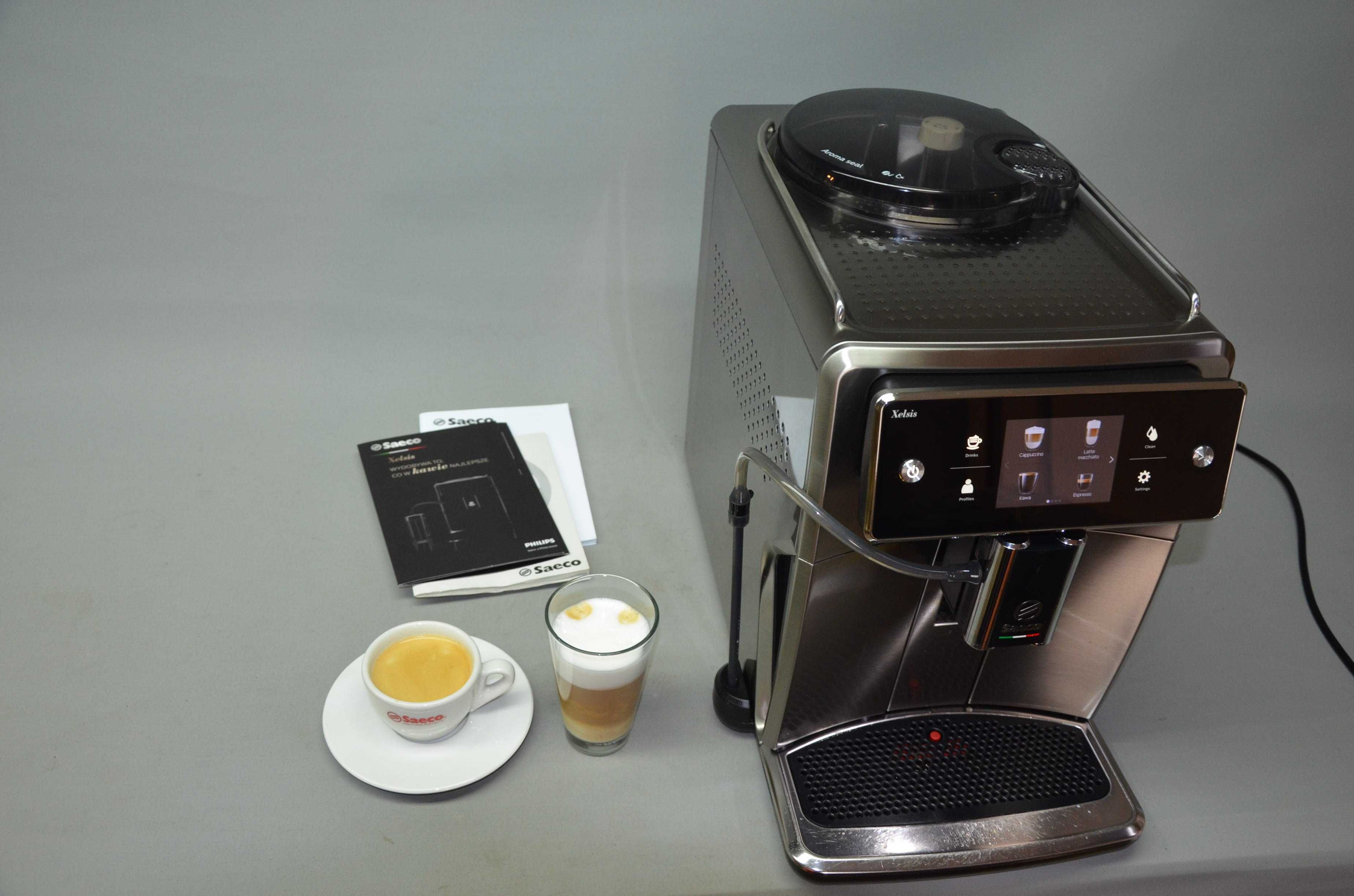 Saeco by Philips Xelsis SM7685 automatyczny ekspres ciśnieniowy kawy