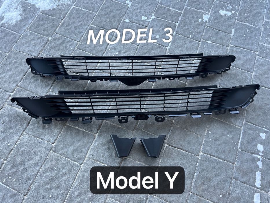 M3 MY Решітка переднього бампера Tesla Model 3 Y в бампер 1085927-00-C