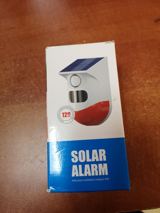 freneci 120dB Alarm słoneczny Zewnętrzny czujnik ruchu Detektor System