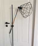 Lampa podłogowa, loft, styl industrialny