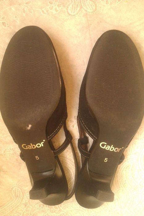 Туфли с открытым задником GABOR размер 37-38