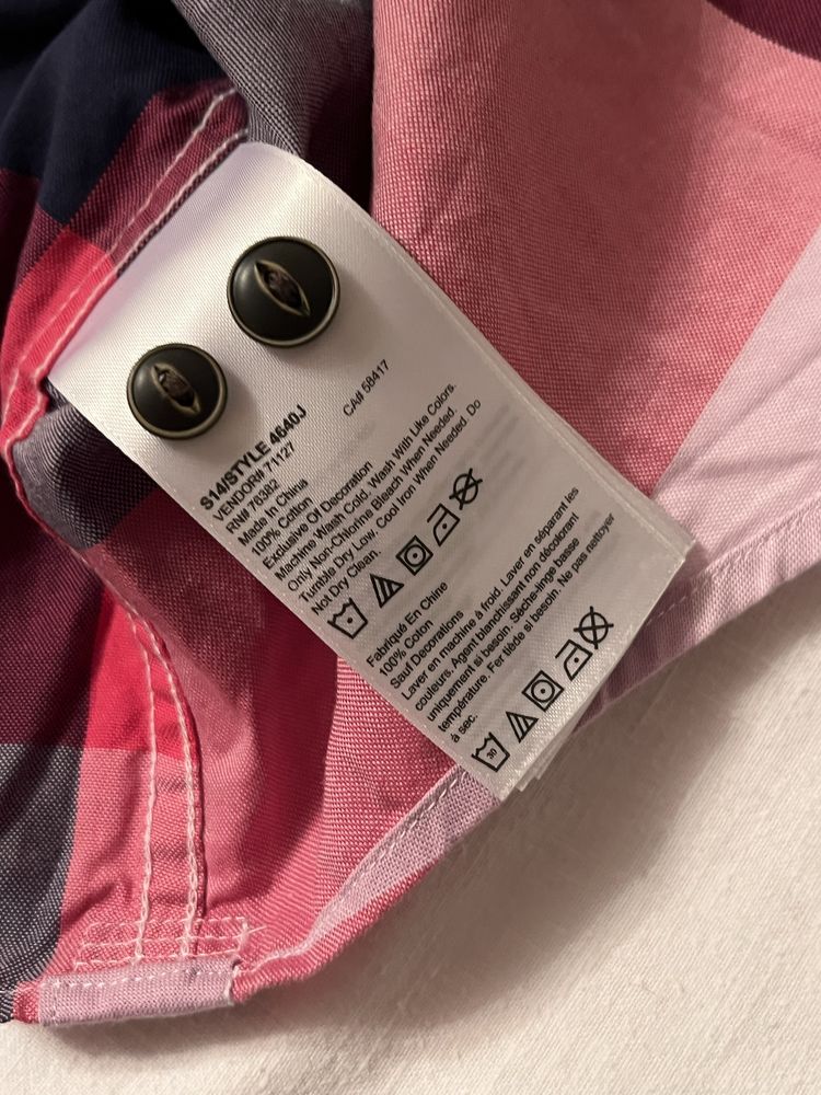 Timberland koszula w kratkę