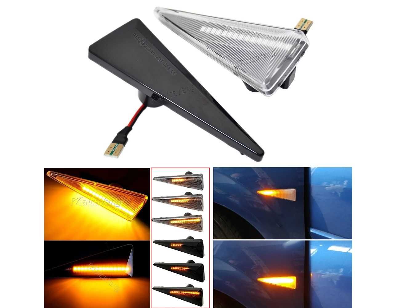 LED поворотники Renault Megane Fluence Laguna Espace Scenic Clio 2