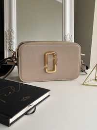 Крутая женская сумочка Marc Jacobs The Snapshot Beige