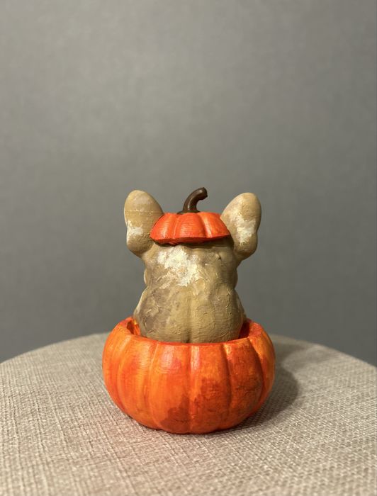 Статуетка, пес, французький бульдог