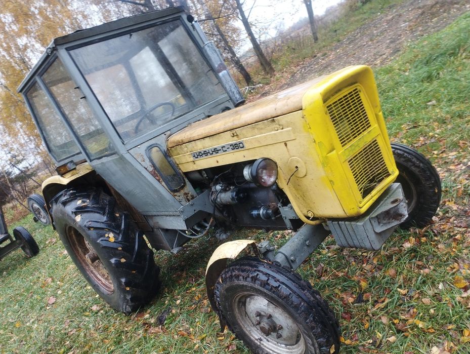 Ursus c 360 ubezpieczony zarejestrowany