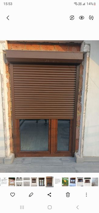 Okna +rolety zewnetrzne