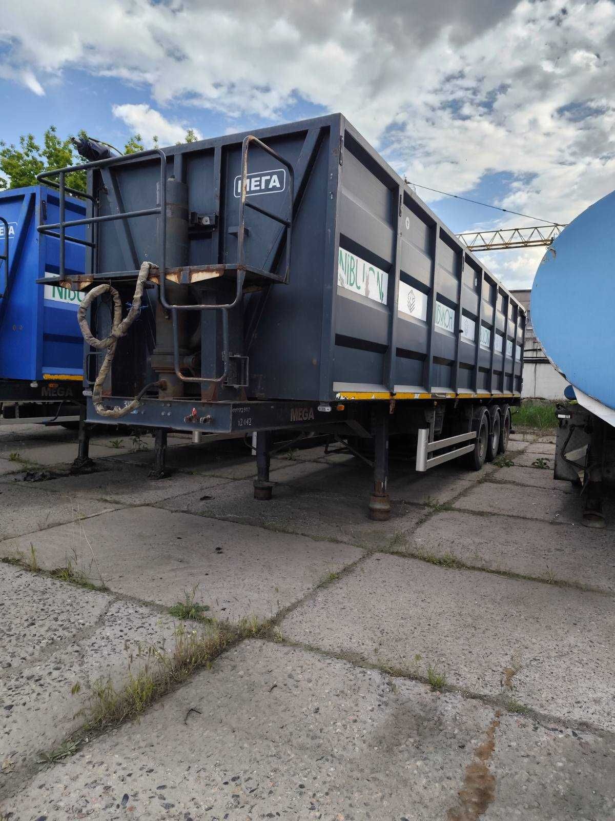Напівпричіп MEGA MNW металевий  тара 8600