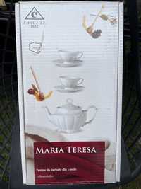 Zestaw do herbaty Chodzież Maria Teresa dla 2 osób Nowy