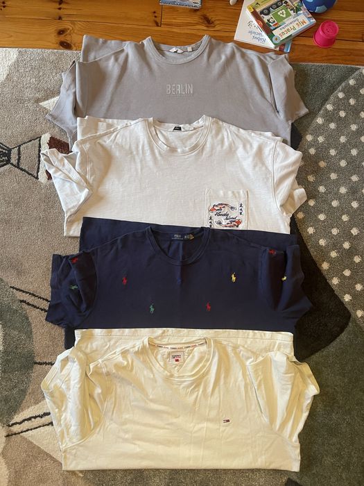 Sprzedam używane markowe t-shirty i koszule