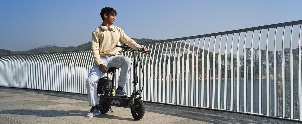 Trotineta 1000w apenas 20kg e 103 cm de comprimento! Caixa selada!