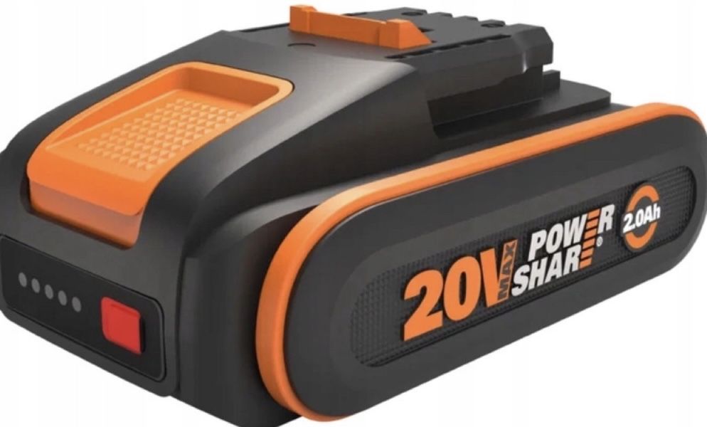 Akumulator WORX PowerShare WA3639 20V 2.0AH Wskażnik Naładowania