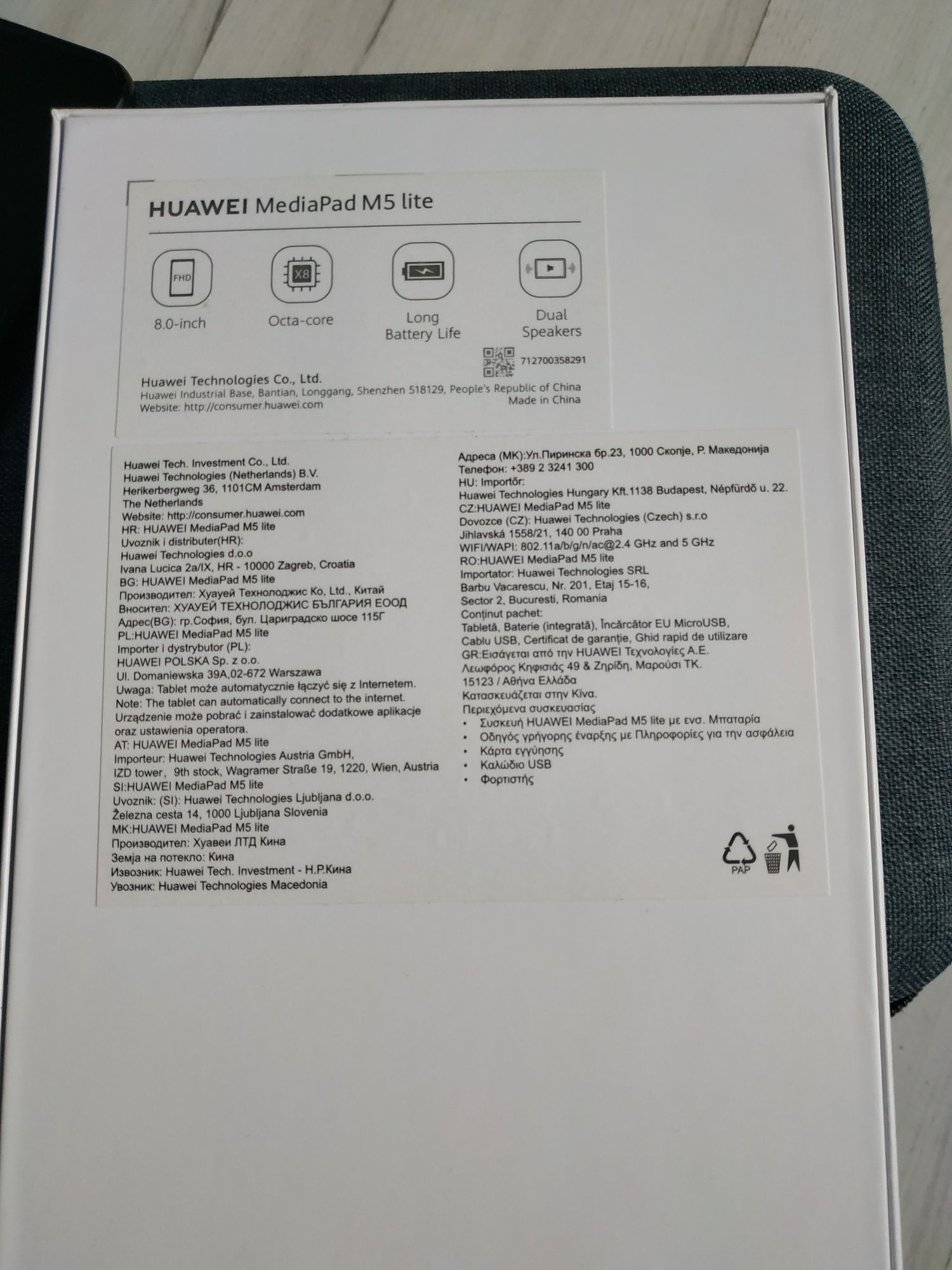 TABLET Huawei MediaPad M5 lite 8cali