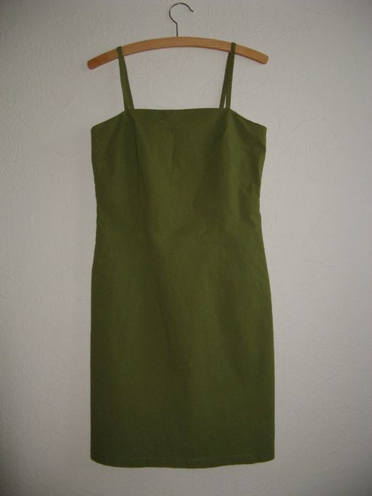 Komplet zielony sukienka + żakiet