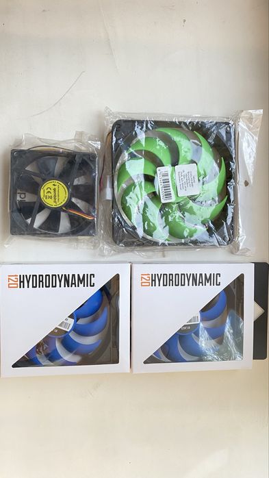 Кулеры 80мм 120мм