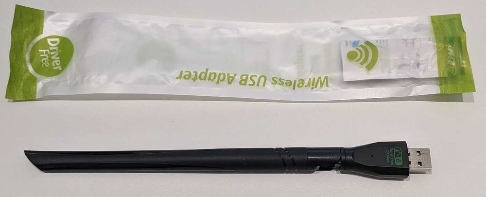 USB WiFI 6 адаптер Fenvi 2.4 ГГц 287 Mbps