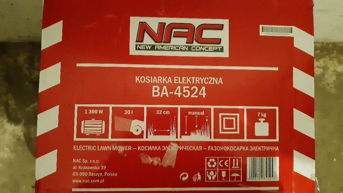 Kosiarka elektryczna NAC 1300W