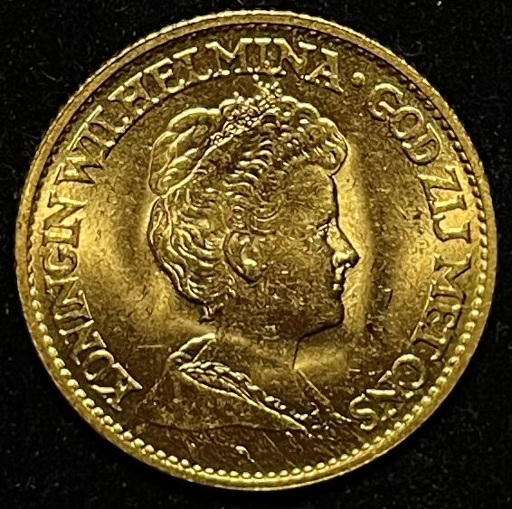 10 гульденов 1913 Соверен золото 10 рублей 1924