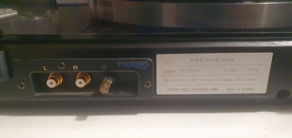 Thorens TD2001 wkładka Ortofon VM Blu : mega obniżka na święta