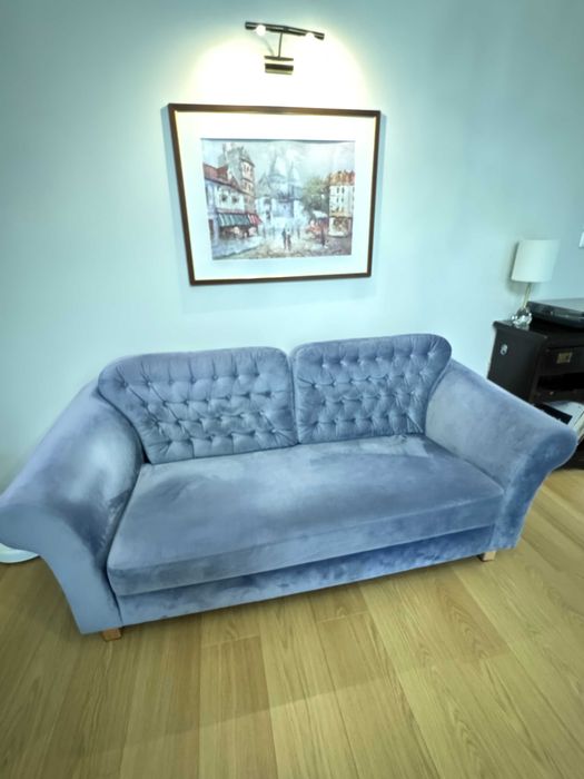 Sofa 3-osobowa nierozkładana styl angielski