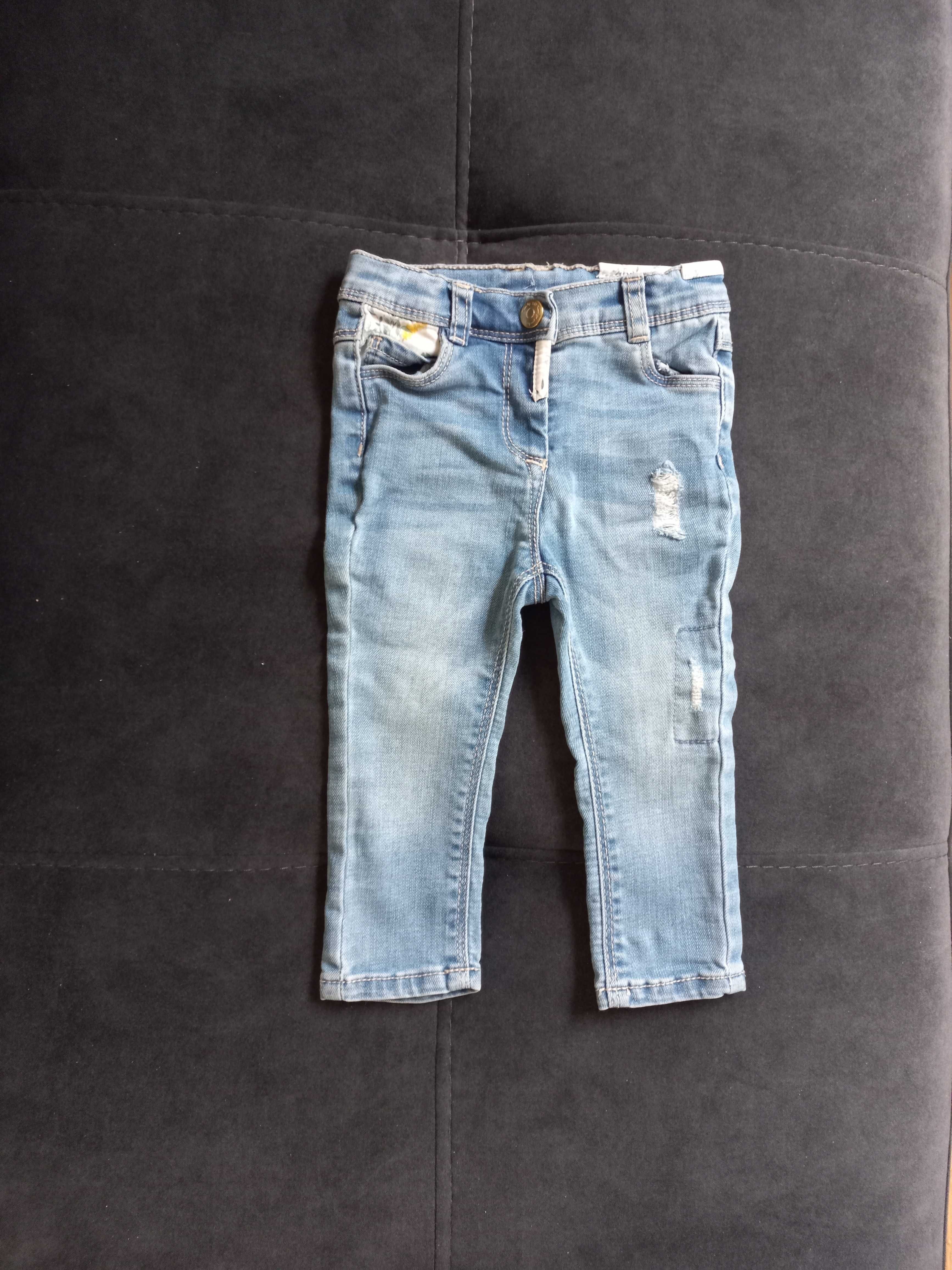 Spodnie jeansy r68/74 Tape a l'oeil