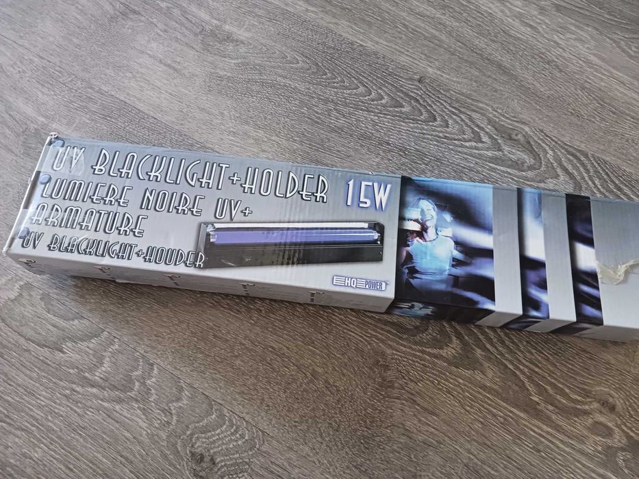 UV black light+holder 15w