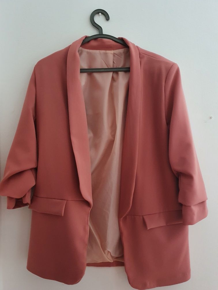 Blazer cor de rosa velho