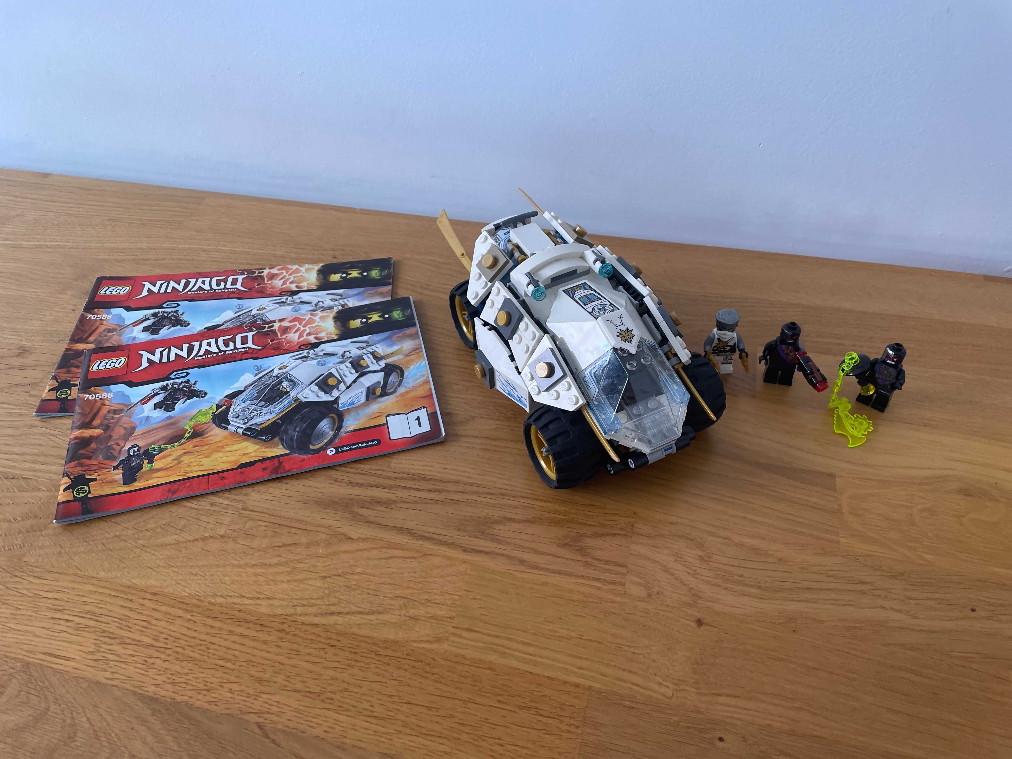 Lego Ninjago - Carro Blindado dos Ninjas Titânio  - 70588