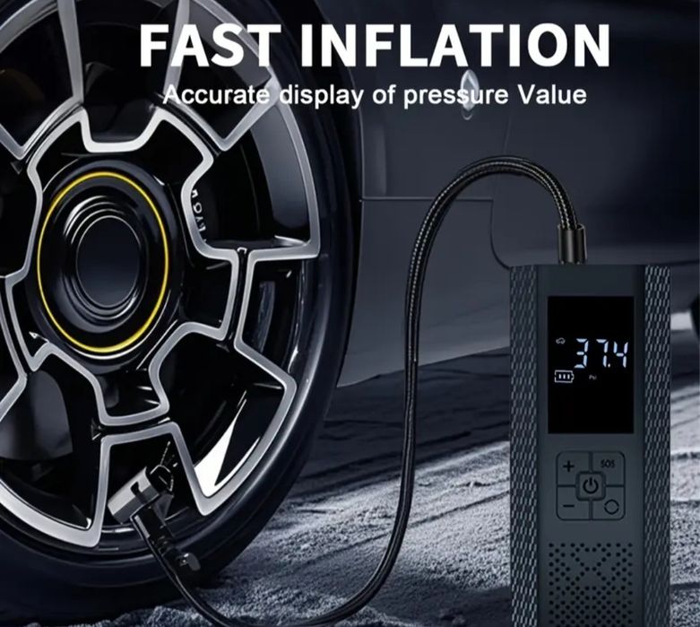 Przenośny kompresor akumulatorowy