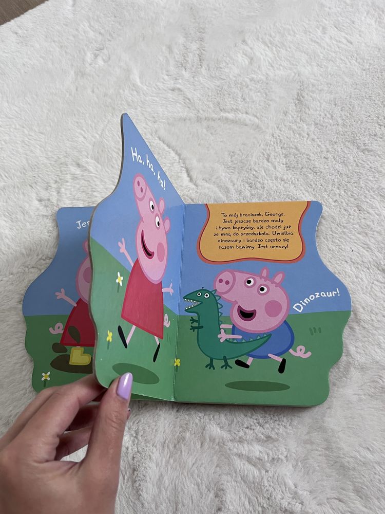 Książka To ja Peppa gruba George świnka mama tata