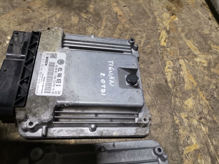 VW Audi komputer moduł silnika 2.0TDI CR 03L 906 022 T Lub G