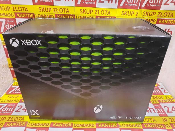 (425/22) Konsola Xbox Series X 1TB SSD 2 Pady Komplet / Gwarancja !