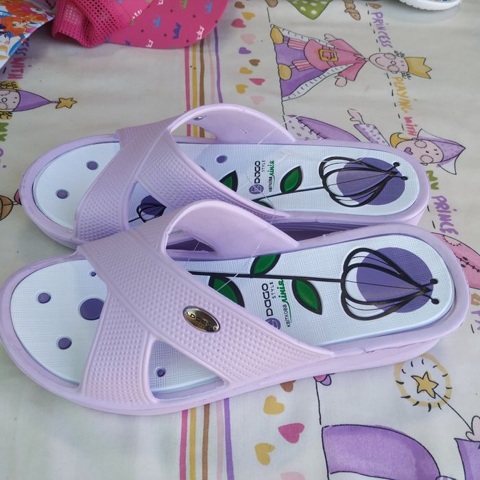 Сланці тапки жіночі на танкетці (високій платформі) DAGO (36-37р)