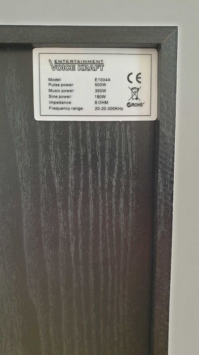 Kolumny Stereo Voice Kraft_VK 1004_stan BDB