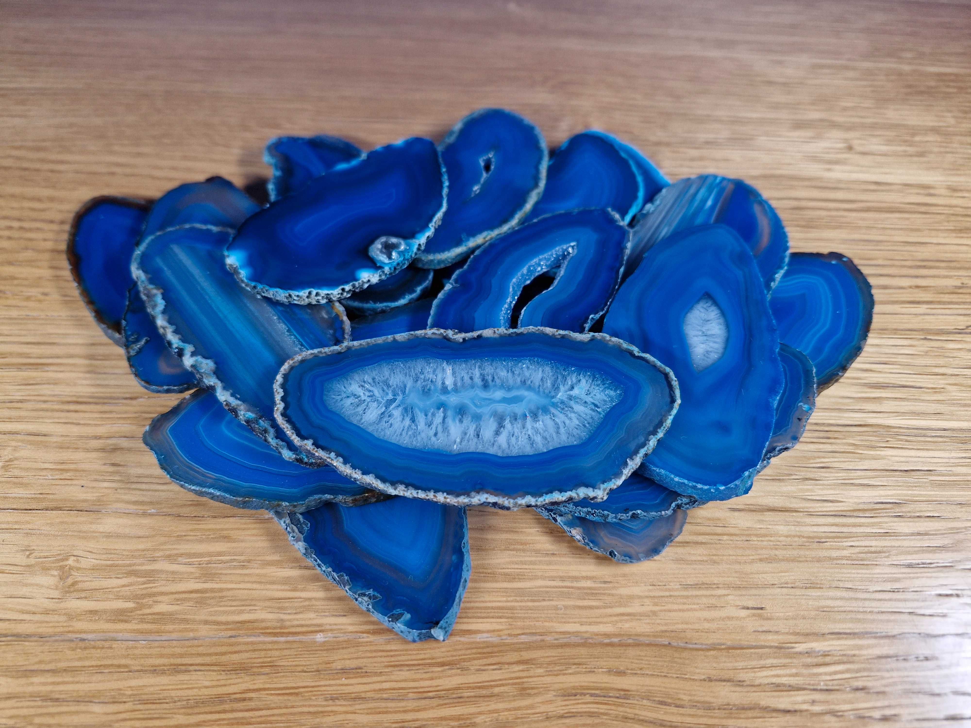 Agat plastry - wielkość 8-9 cm