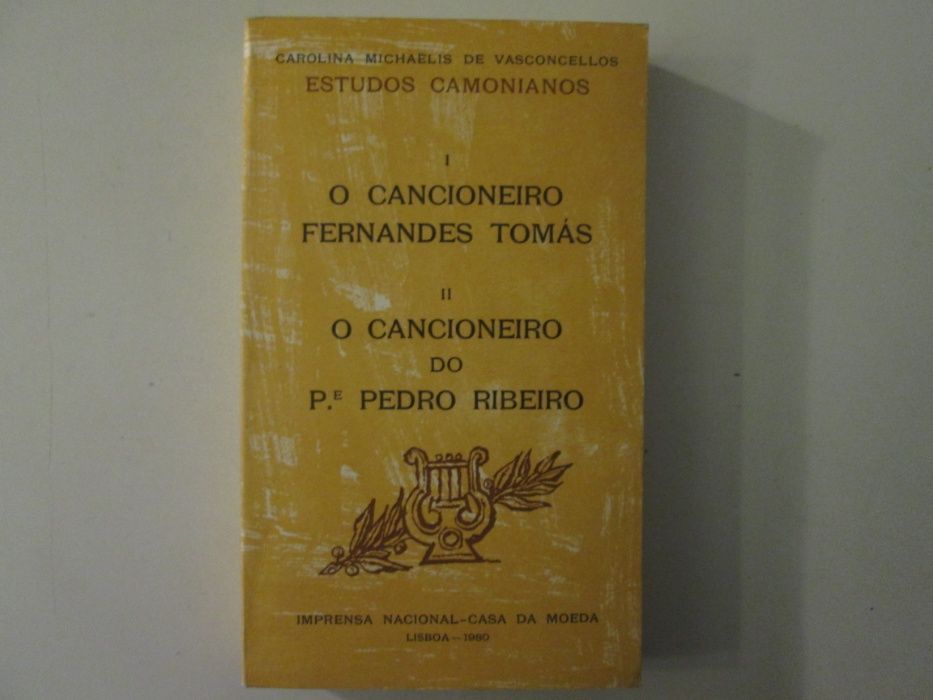 Estudos Camonianos- Carolina Michaelis de Vasconcellos