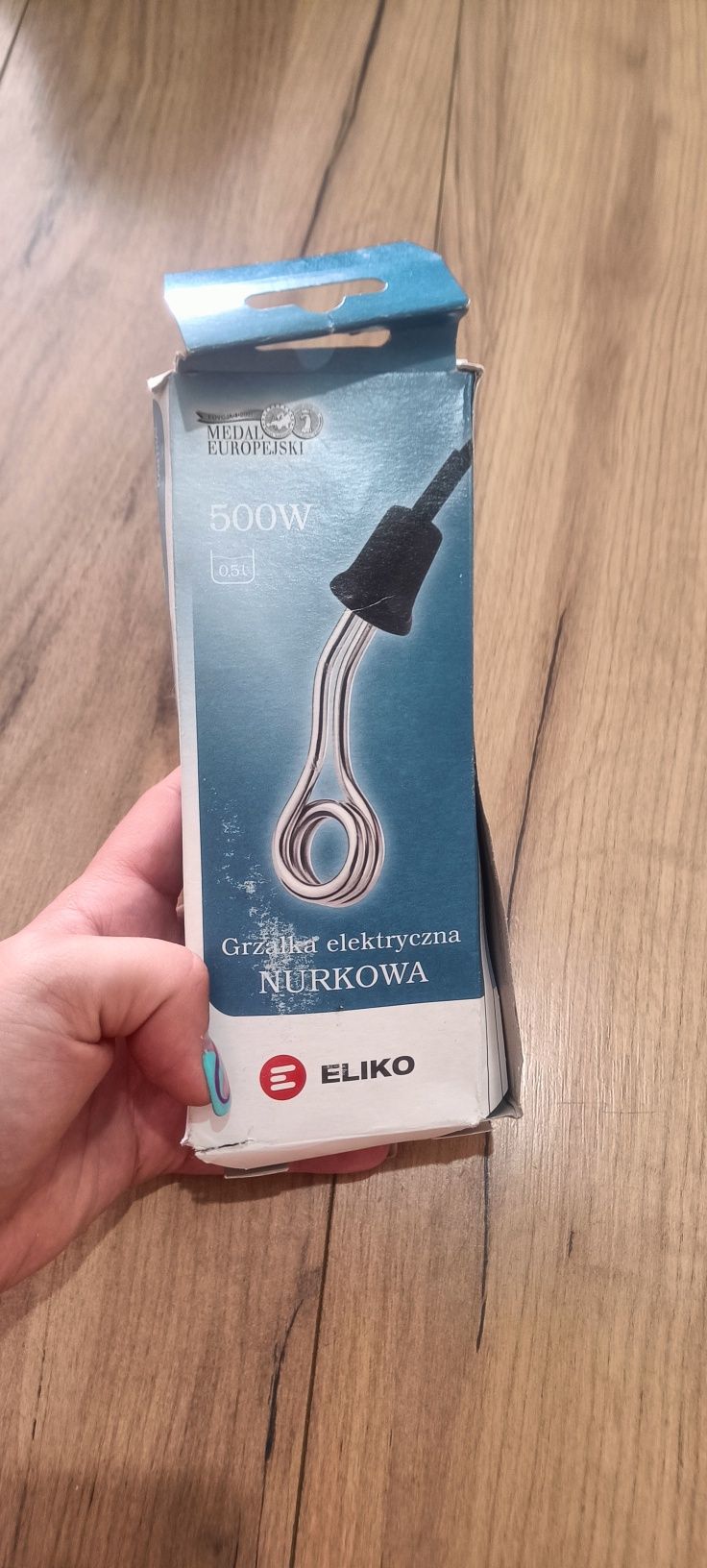 Elektryczna grzałka nurkowa / turystyczna Eliko