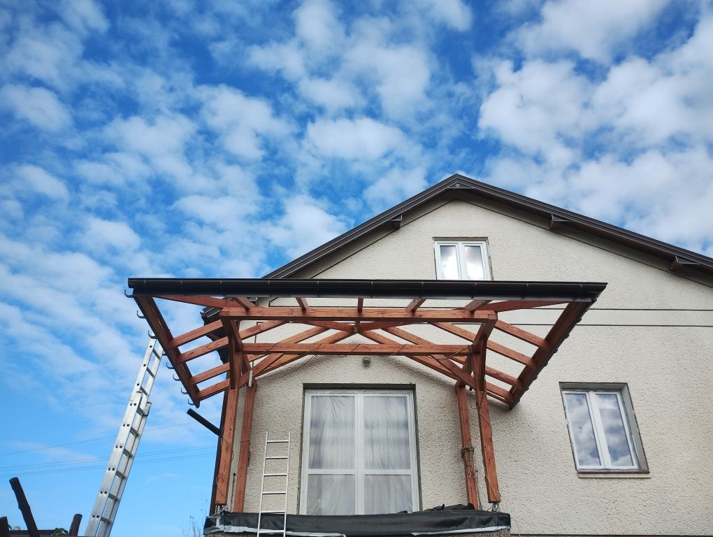 Zadaszenie na wiatę balkon itp..