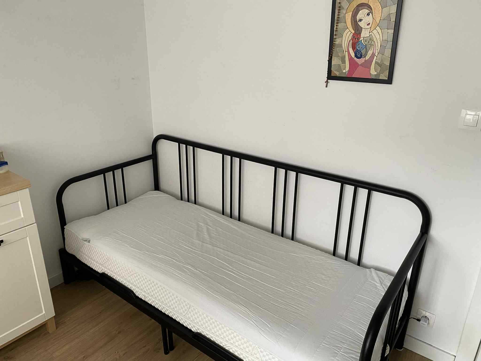 Łóżko IKEA, materac Koło