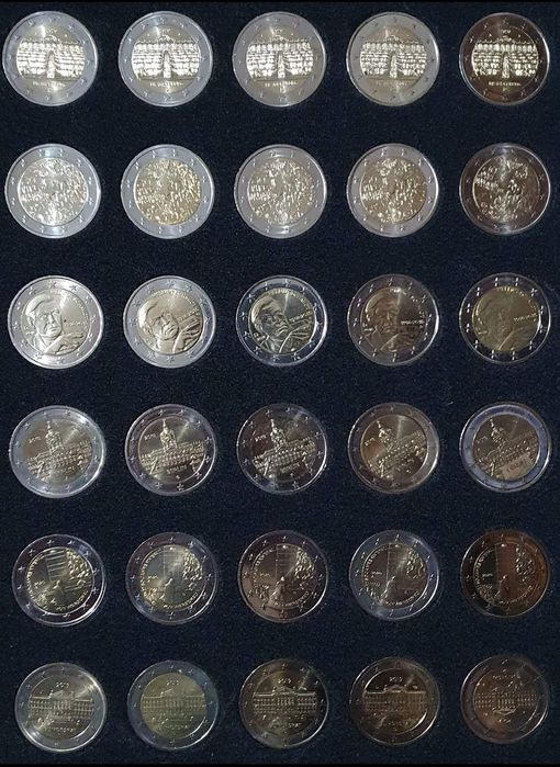 Rolos e Moedas de euros - novas UNC