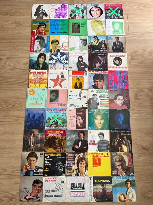 Discos / singles varios artistas