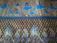 Sari Oriental Malásia/Indonésia NOVOS  Seda/Algodão