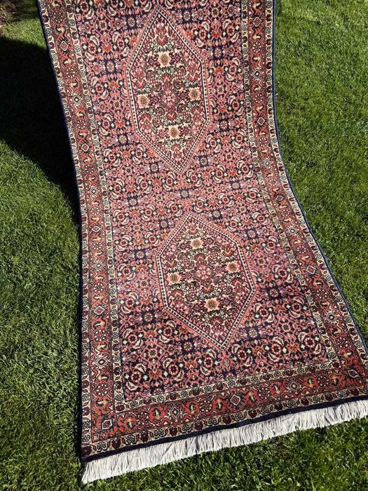 Dywan Chodnik Perski Wełniany R. Tkany Iran Bidjar 320x82 gal. 12 tys