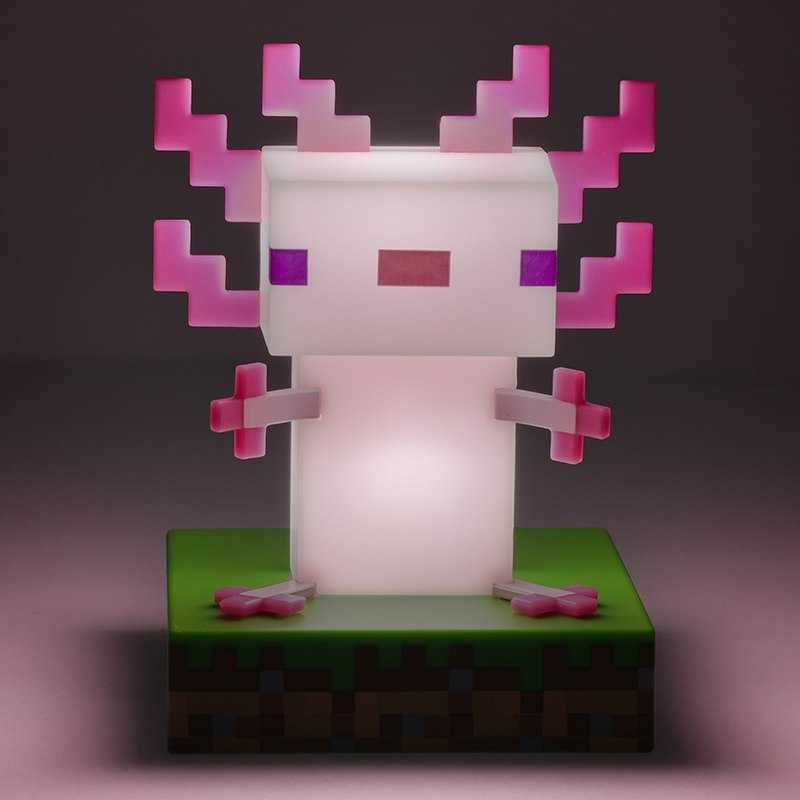 Lampka Minecraft Axolotl - NOWA!