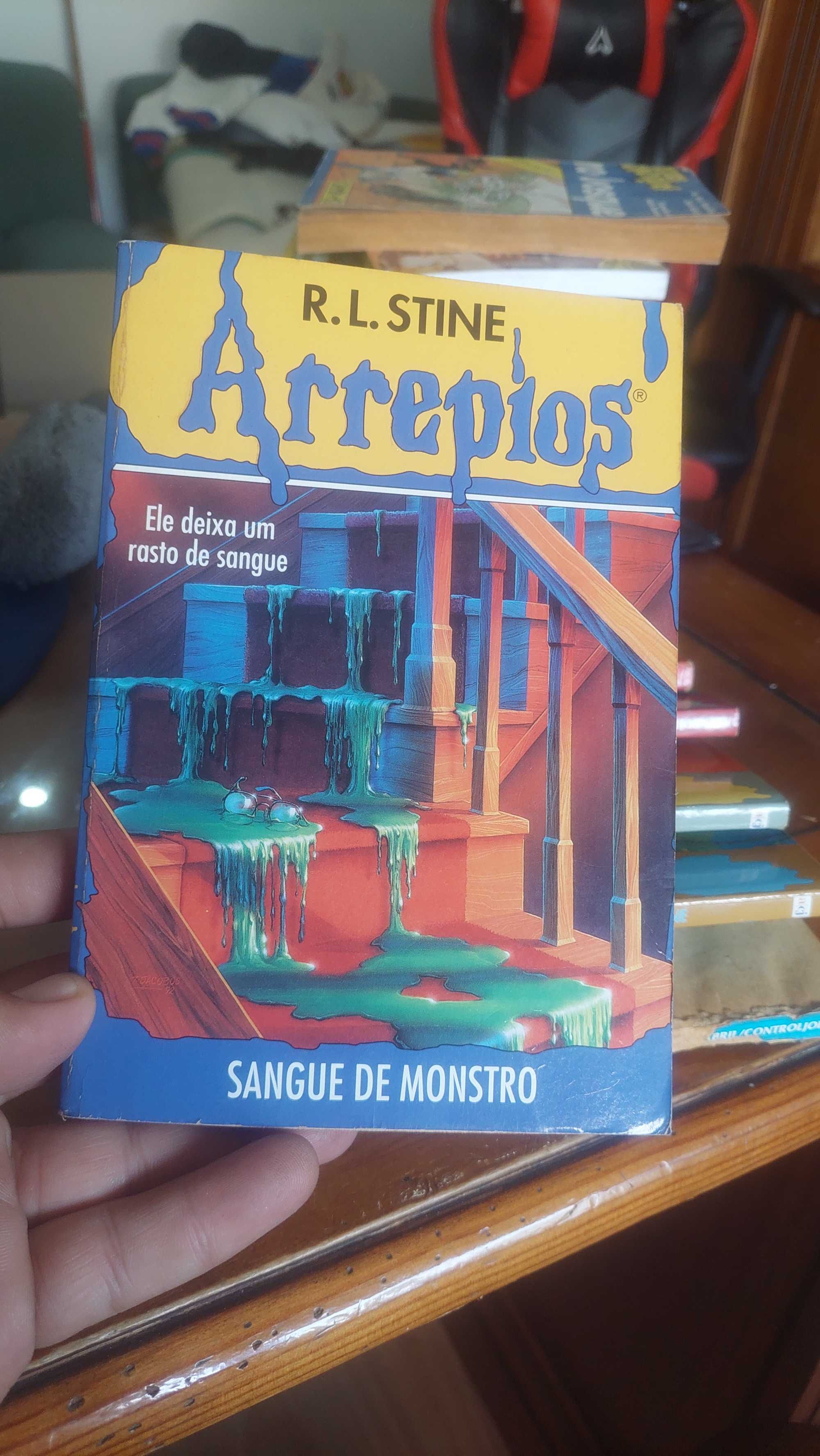 Coleção Rara – Livros Arrepios R.L. Stine – Vintage Anos 90