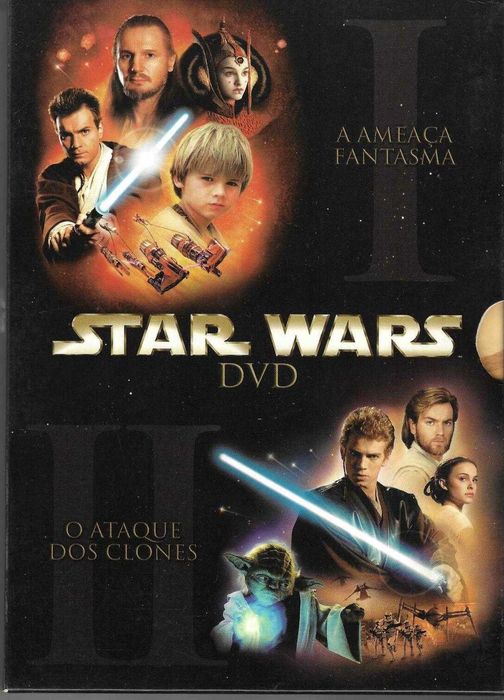 Star Wars: Caixa episódios I e II (edição 2 DVD) (1999/2002)