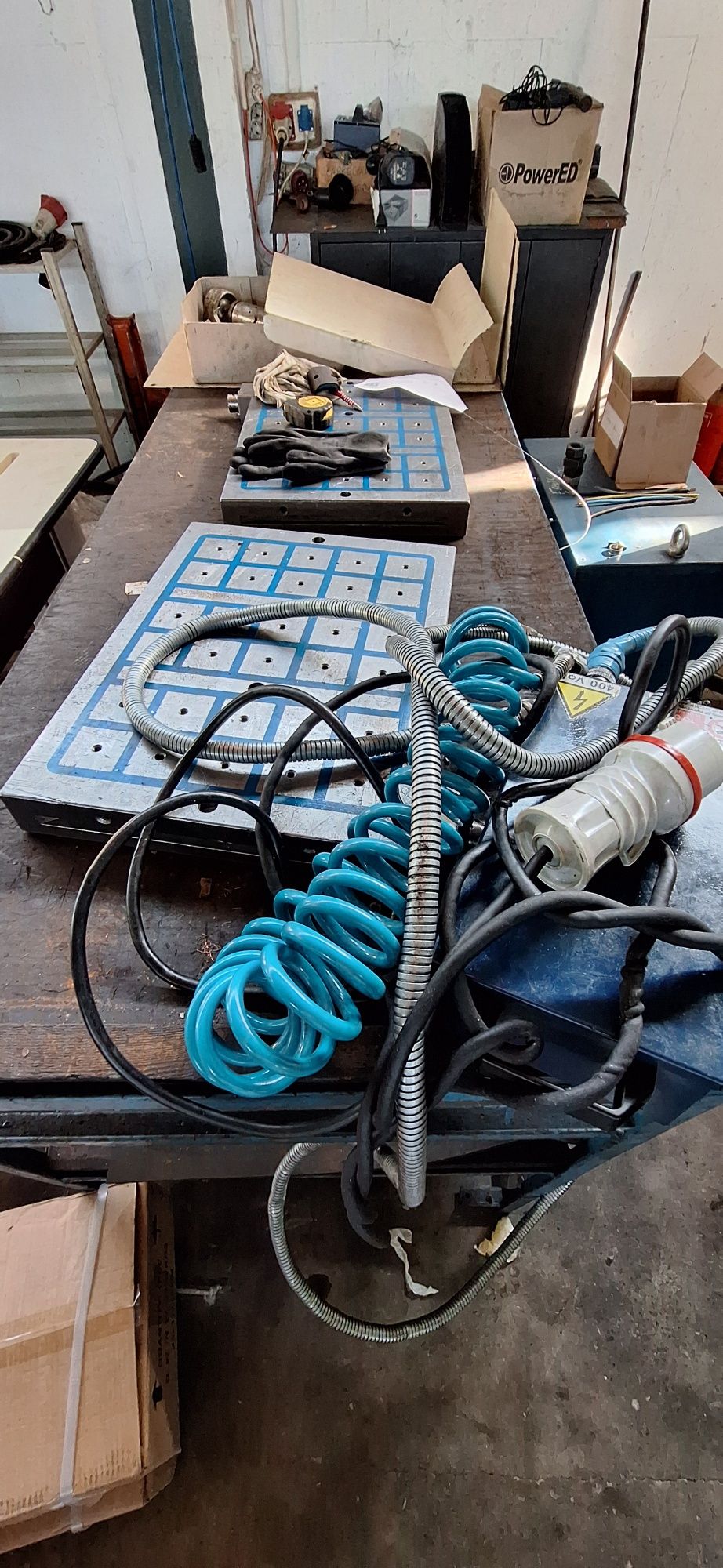 Mesas Electromagneticas de maquinação cnc