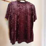 Camisola de veludo