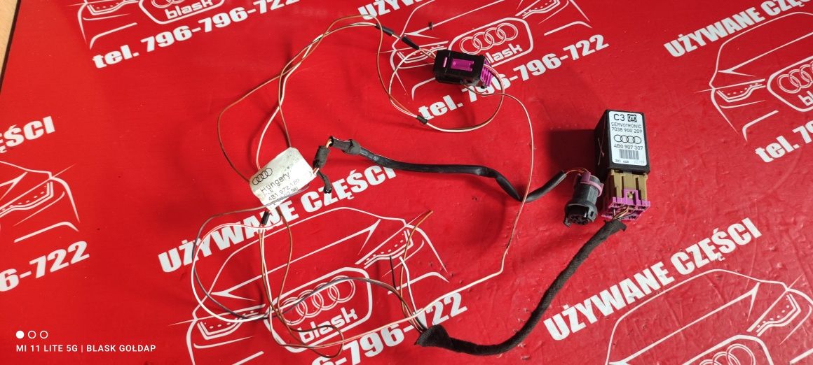 Servotronic Wiązka Elektryczna z Przekaźnikiem 392 Audi A6 S6 4.2 Q 99