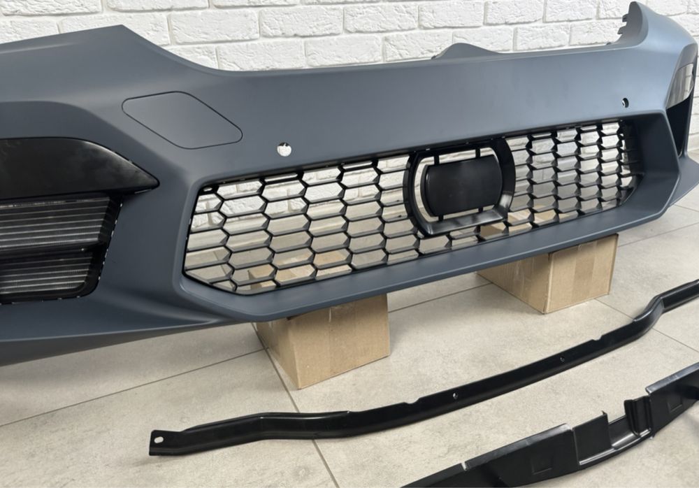 Передний Бампер G30 BMW LCI 20-23 стиль м5 бмв г30 решетка новый